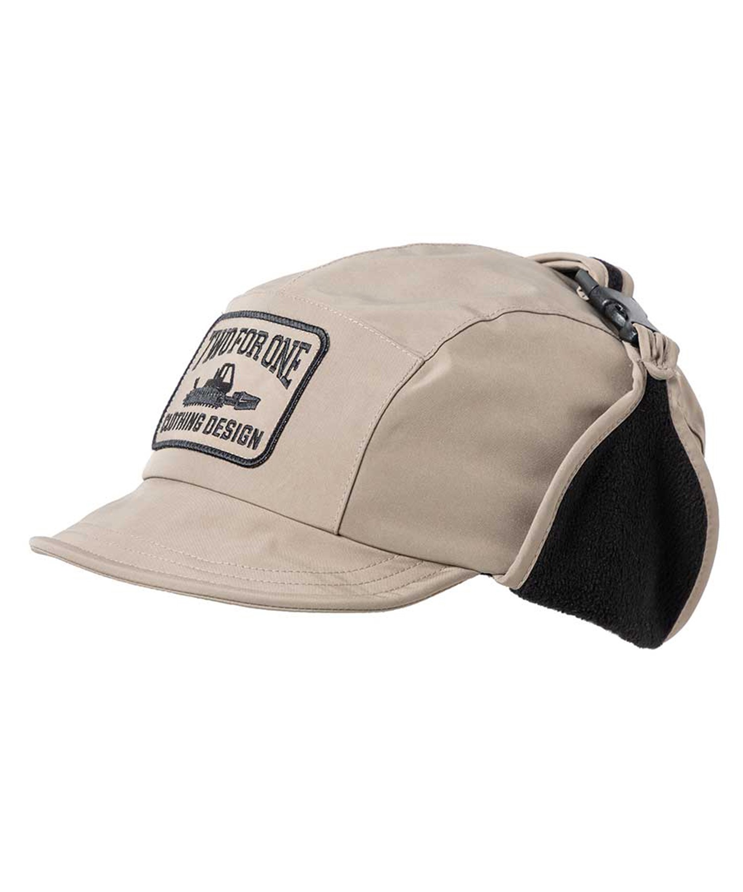 241 トゥーフォーワン スノーボード イヤーフラップキャップ ユニセックス 241-GORE-TEX EAR FLAP CAP ムラサキスポーツ 24-25モデル LX J24(BK-ONESIZE)