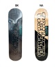 旧モデル スケートボード デッキ THREE WEATHER スリーウェザー デッキ 8.0～8.12inch TEAM DECK TWTDKK 大人(BK-8.12inch)