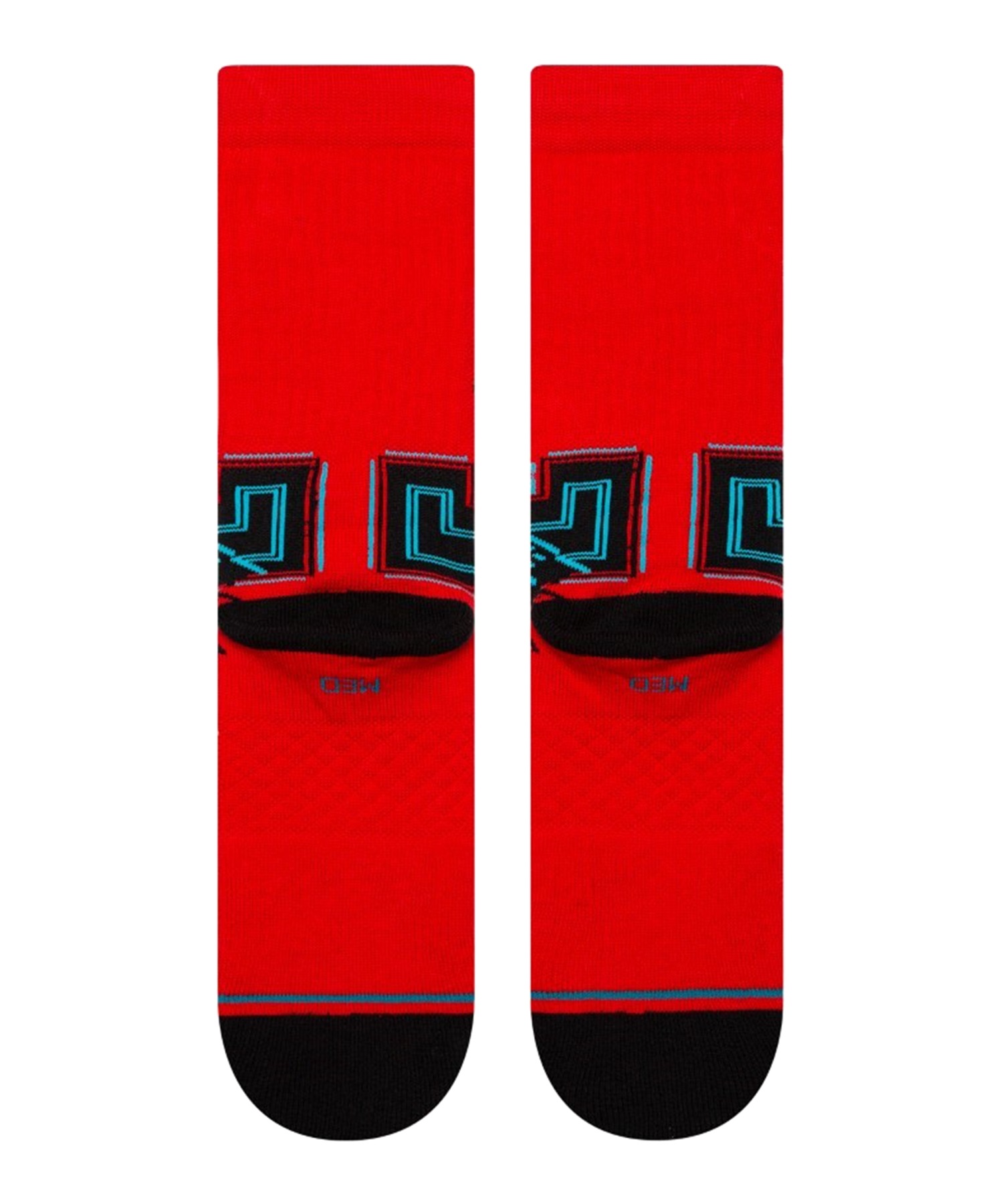 STANCE/スタンス WAKA A556B24WAK ソックス 靴下(RED-L)