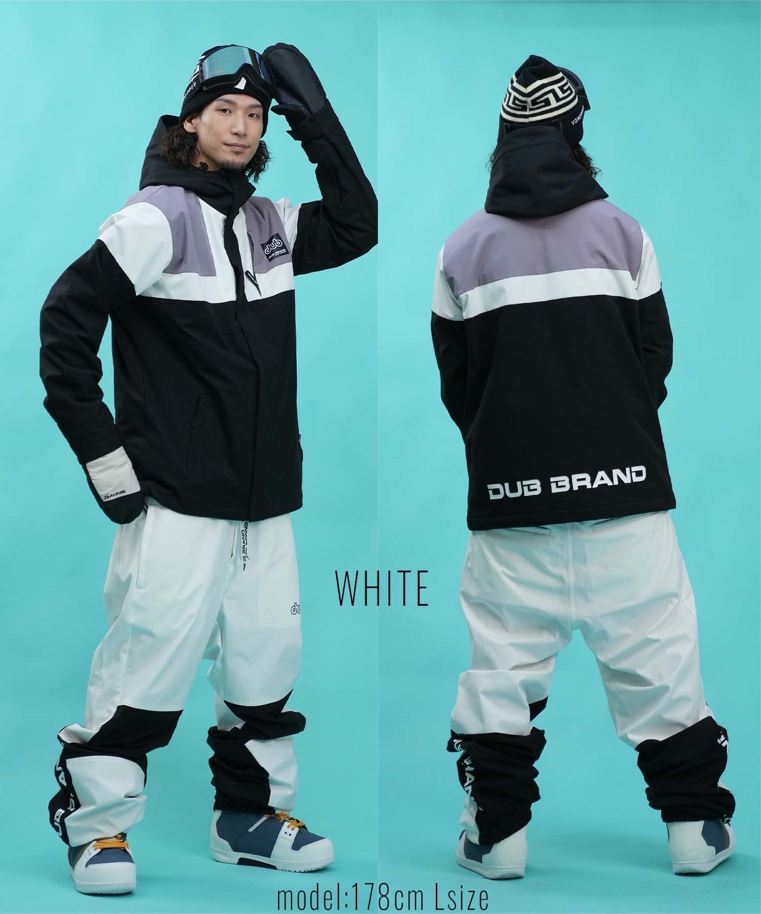 DUB BRAND. WEATHERGEAR. ダブ.スノーボードパンツ。カモ .迷彩