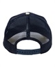 NEW ERA/ニューエラ 9FORTY A-Frame トラッカー Classic College ネイビー/クローム 14109735 キャップ(NVWT-F)