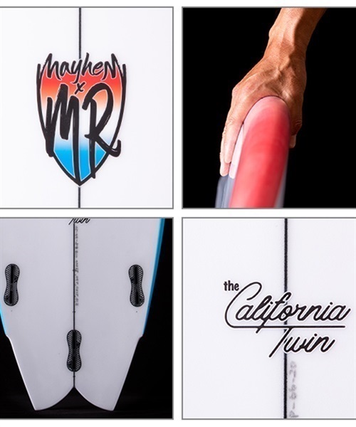 LOST ロスト MR マーク・リチャーズ × MAYHEM メイヘム CALIFORNIA TWIN カリフォルニア ツイン サーフィン サーフボード  板 ショートボード HH H11｜ムラサキスポーツオンラインショップ 通販