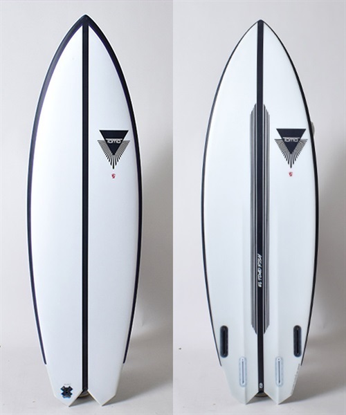 Firewiresurfboards EL TOMO 5′5″ 27.3Lクワッド - サーフィン・ボディ