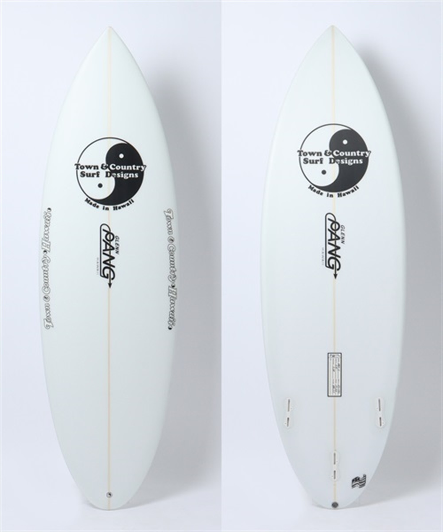 T&C SURF タウン&カントリー HRT GLENN PANG サーフボード　ショートボード ムラサキスポーツ KK D20(ONECOLOR-5.8)