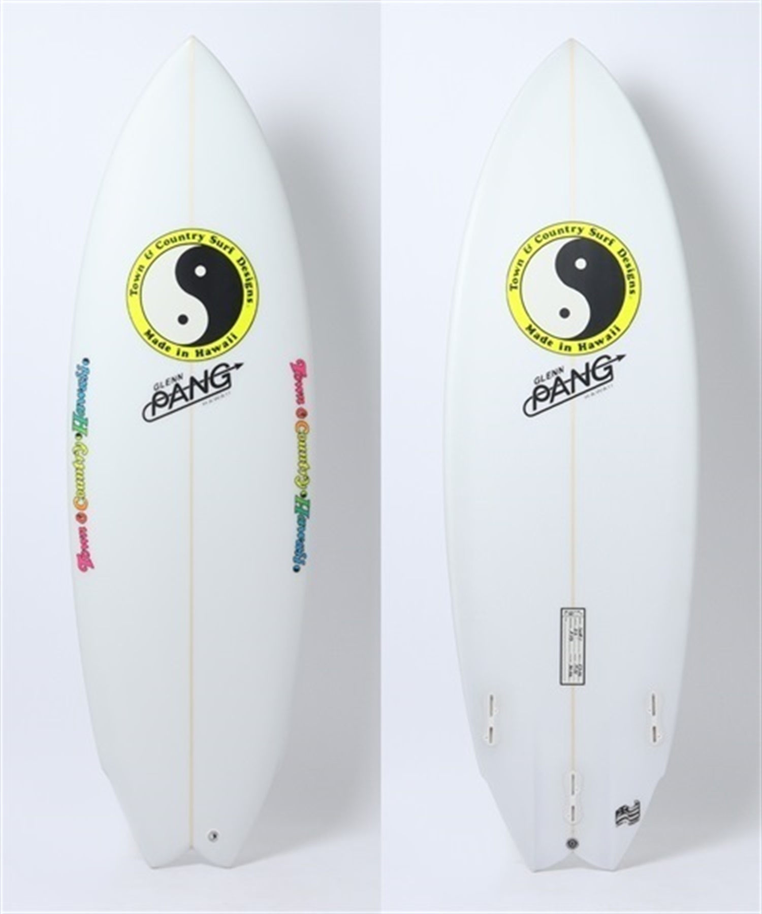 T&C SURF タウン&カントリー SINR GLENN PANG サーフボード　ショートボード ムラサキスポーツ KK D20(ONECOLOR-5.6)