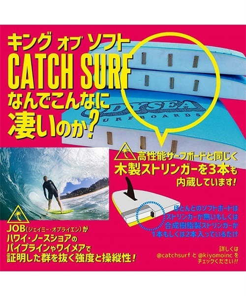 CATCH SURF キャッチサーフ LOG ログ ジョニー・レドモンド 7'0 サーフボード ミッドボード JJ E04(EGRN-7.0)