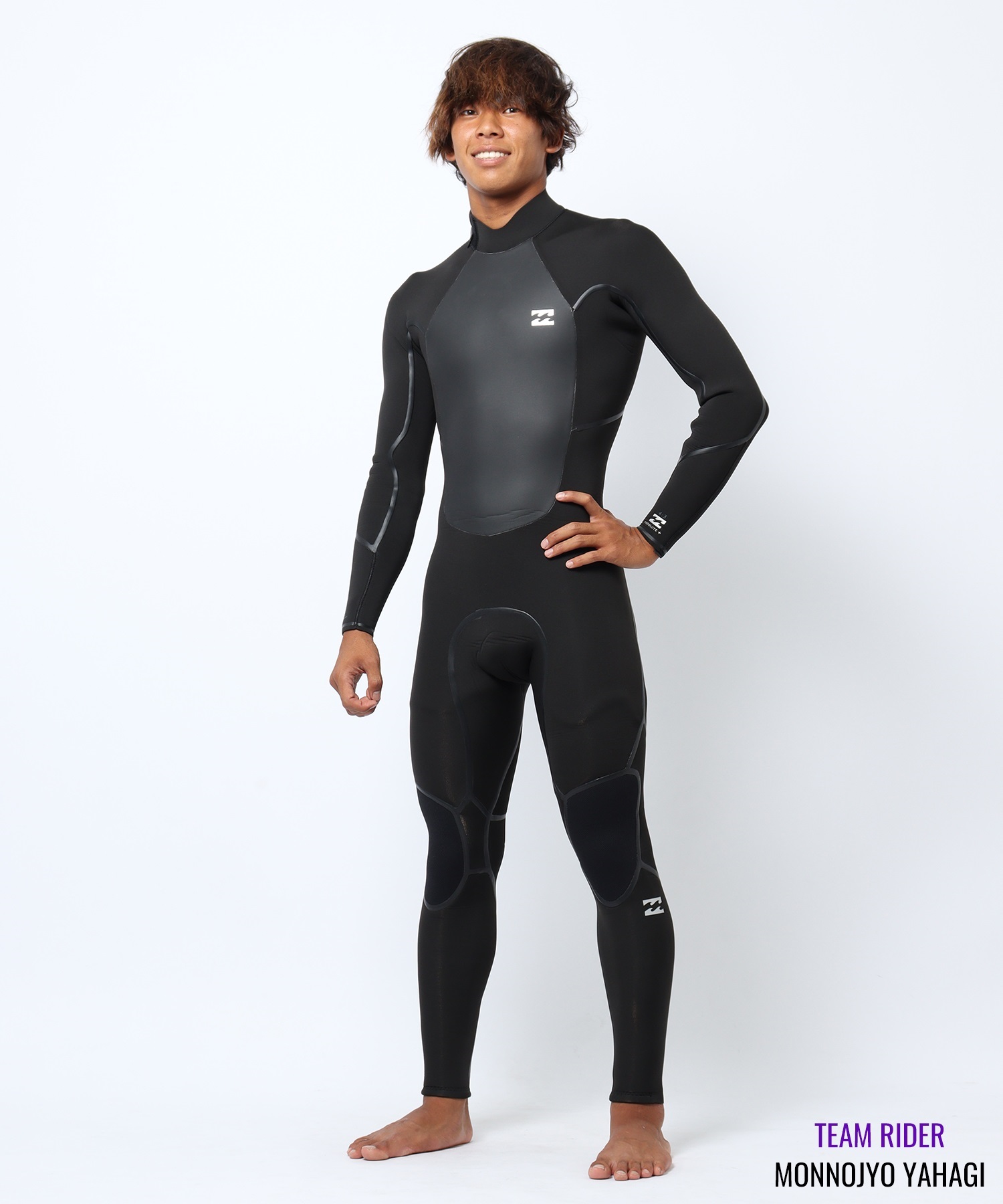 BILLABONG ビラボン BZ ABSOLUTE COMP 4X3mm アブソリュート BD018600 メンズ ウェットスーツ セミドライ ムラサキスポーツ(BLK-M)