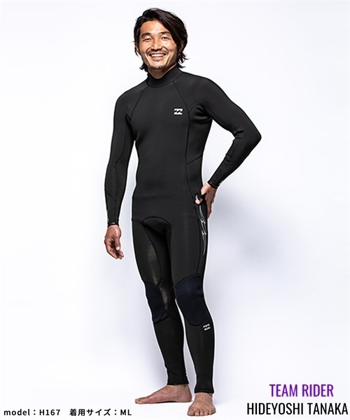 BILLABONG ビラボン BZ ABSOLUTE COMP 3X2mm アブソリュート BD018-002 メンズ ウェットスーツ KK C30(BK-M)