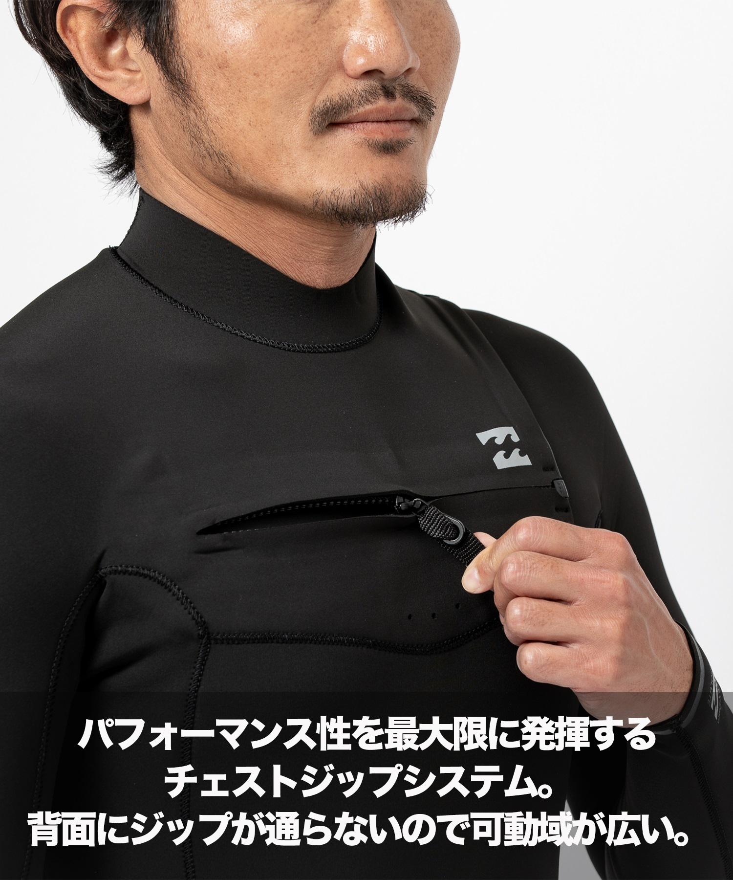 BILLABONG ビラボン CZ ABSOLUTE GBS 3X2mm フルスーツ BE018-002 メンズ ウェットスーツ ムラサキスポーツ(BLK-M)