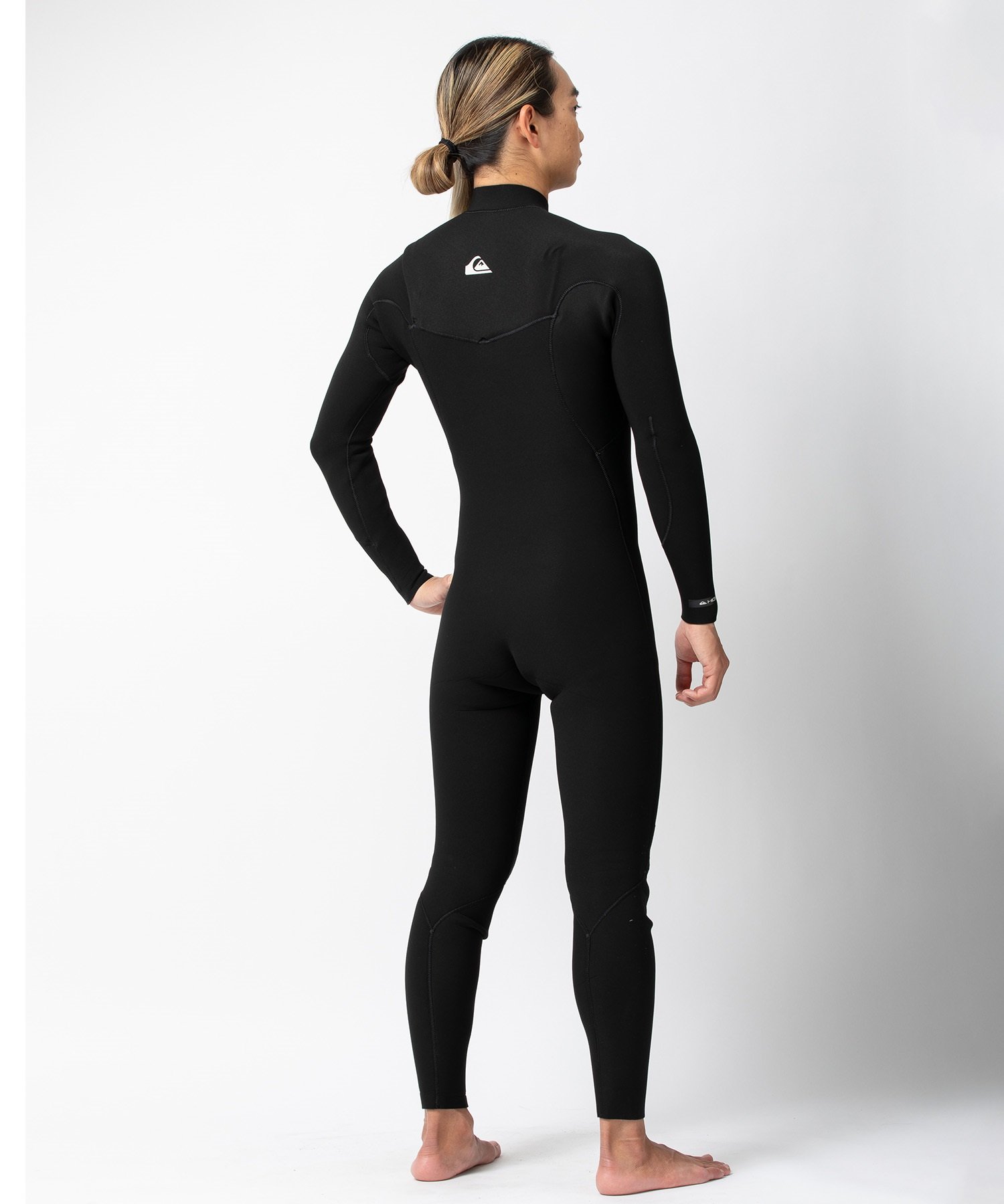 QUIKSILVER クイックシルバー CZ HIGHLINE 3X2 QWT241701 メンズ ウェットスーツ フルスーツ ムラサキスポーツ(BLK-M)