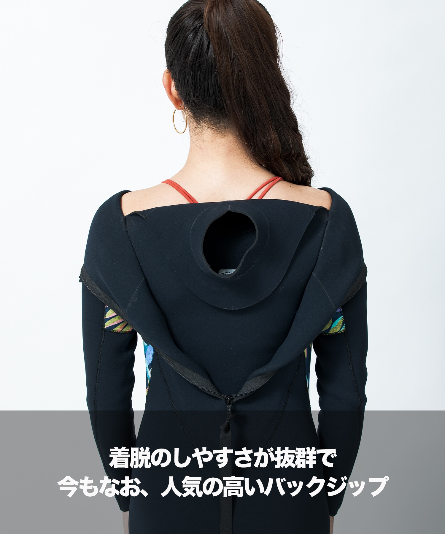 BILLABONG ビラボン BACKZIP バックジップ 3X2mm BE018-019 ウィメンズ ウェットスーツ フルスーツ ムラサキスポーツ(IND-M)