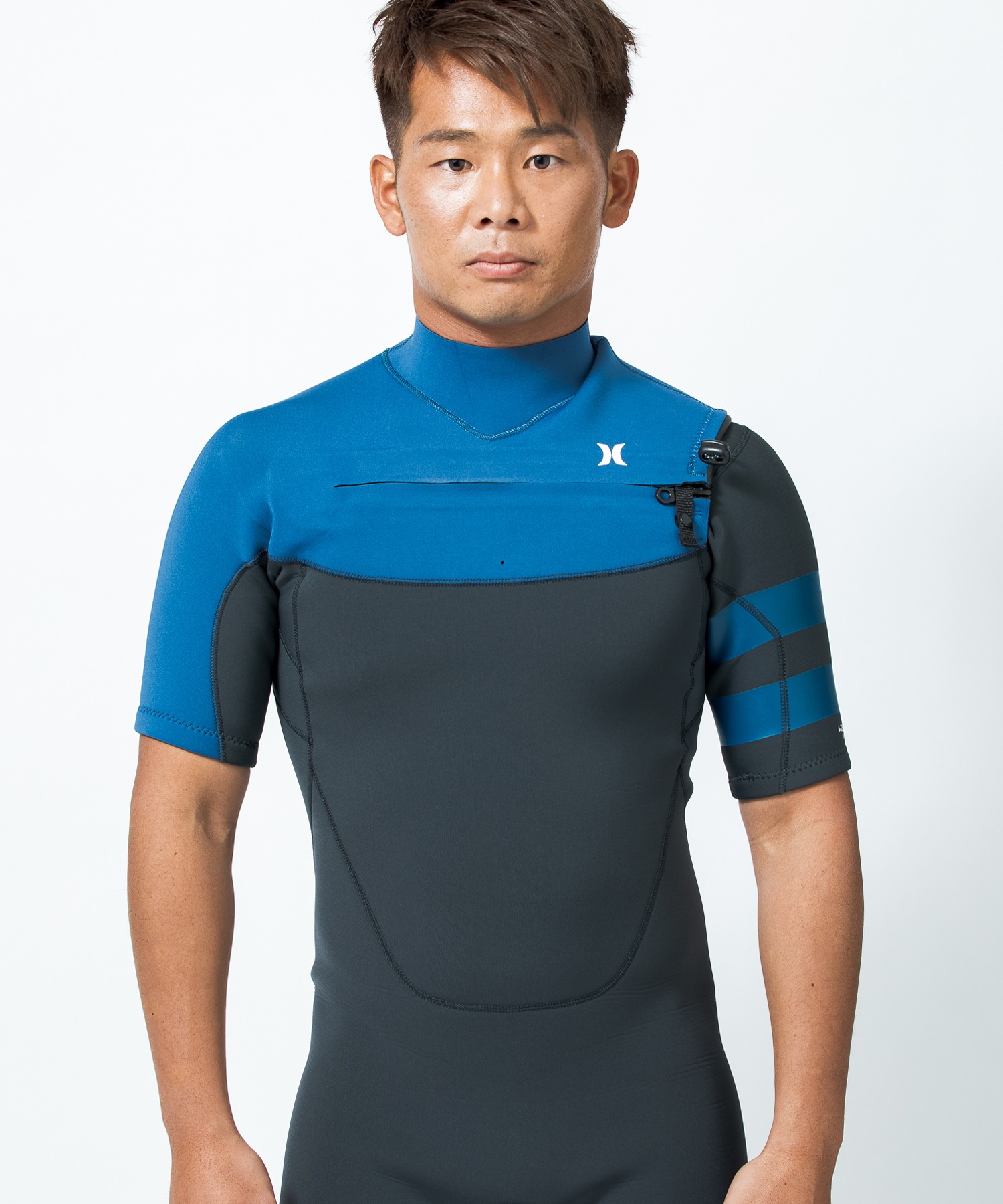 Hurley ハーレー CZ ADVANTAGE+ 3X2mm MZSGAD24 メンズ ウェットスーツ シーガル ムラサキスポーツ(BLK-M)