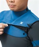 Hurley ハーレー CZ ADVANTAGE+ 3X2mm MZSGAD24 メンズ ウェットスーツ シーガル ムラサキスポーツ(BLK-M)