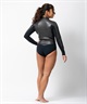 ROXY ロキシー LSP FZ LSSP NATSUMI 2X2mm RWT241752M レディース ウェットスーツ ロングスプリング ムラサキスポーツ(BLK-M)