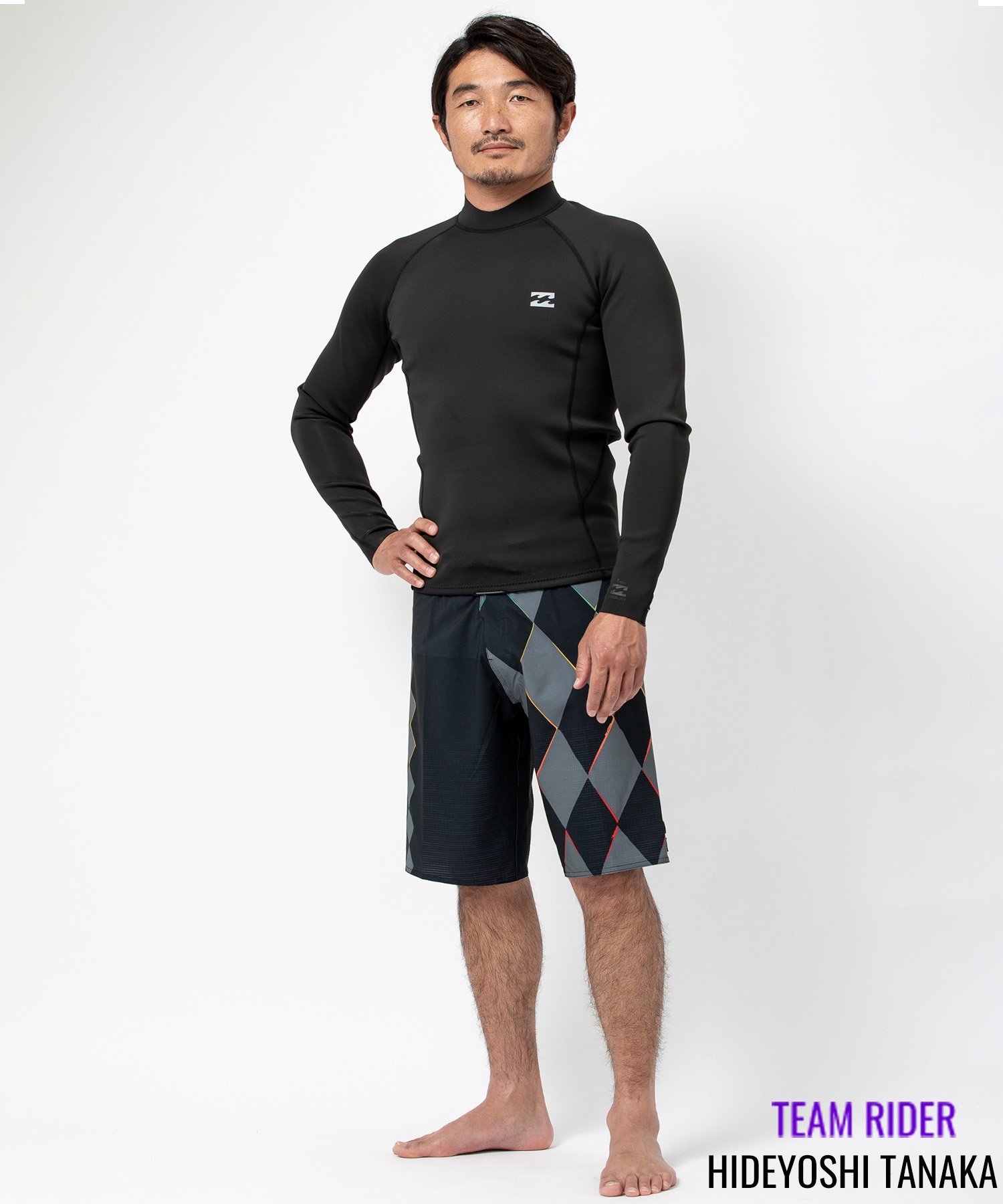 BILLABONG ビラボン LJK NZ ABSOLUTE 1X1ｍｍ BE011-881 メンズ ウェットスーツ ジャケット ムラサキスポーツ(BLK-M)