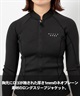 BILLABONG ビラボン ロングジャケット フロントジップ  ピーキージャケット BE013-887 ウェットスーツジャケット レディース(BLK-M)