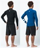 Hurley ハーレー NZ ADVANTAGE 1mm MZLSJK23 メンズ ウェットスーツ ジャケット ムラサキスポーツ(BLK-M)