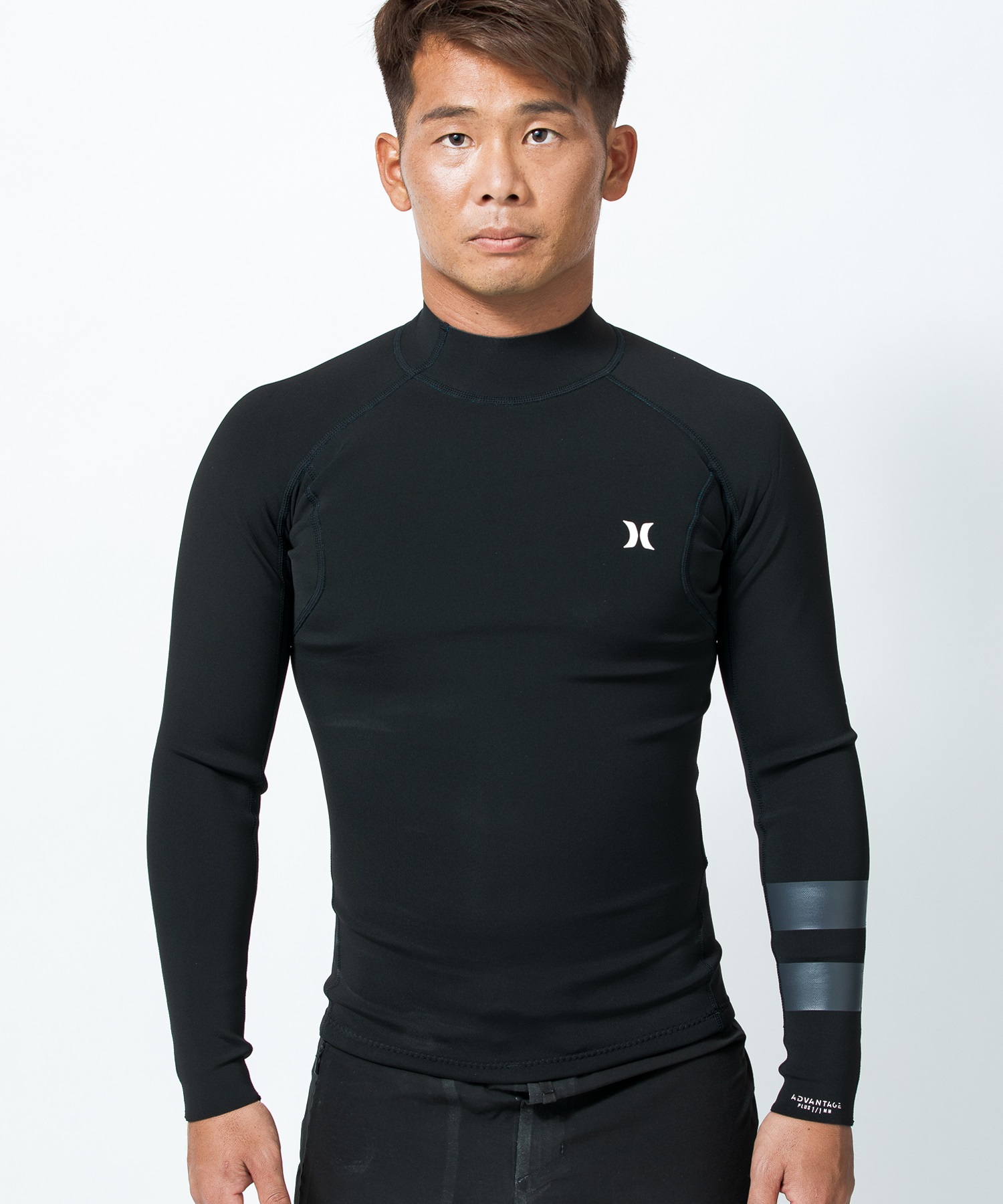 Hurley ハーレー NZ ADVANTAGE 1mm MZLSJK23 メンズ ウェットスーツ ジャケット ムラサキスポーツ(BLK-M)