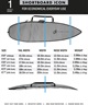 CREATURES OF LEISURE クリエーチャー ICON LITE SHORT 6.0 サーフィン ハードケース ショートボード用 ムラサキスポーツ(SLV-6.3)