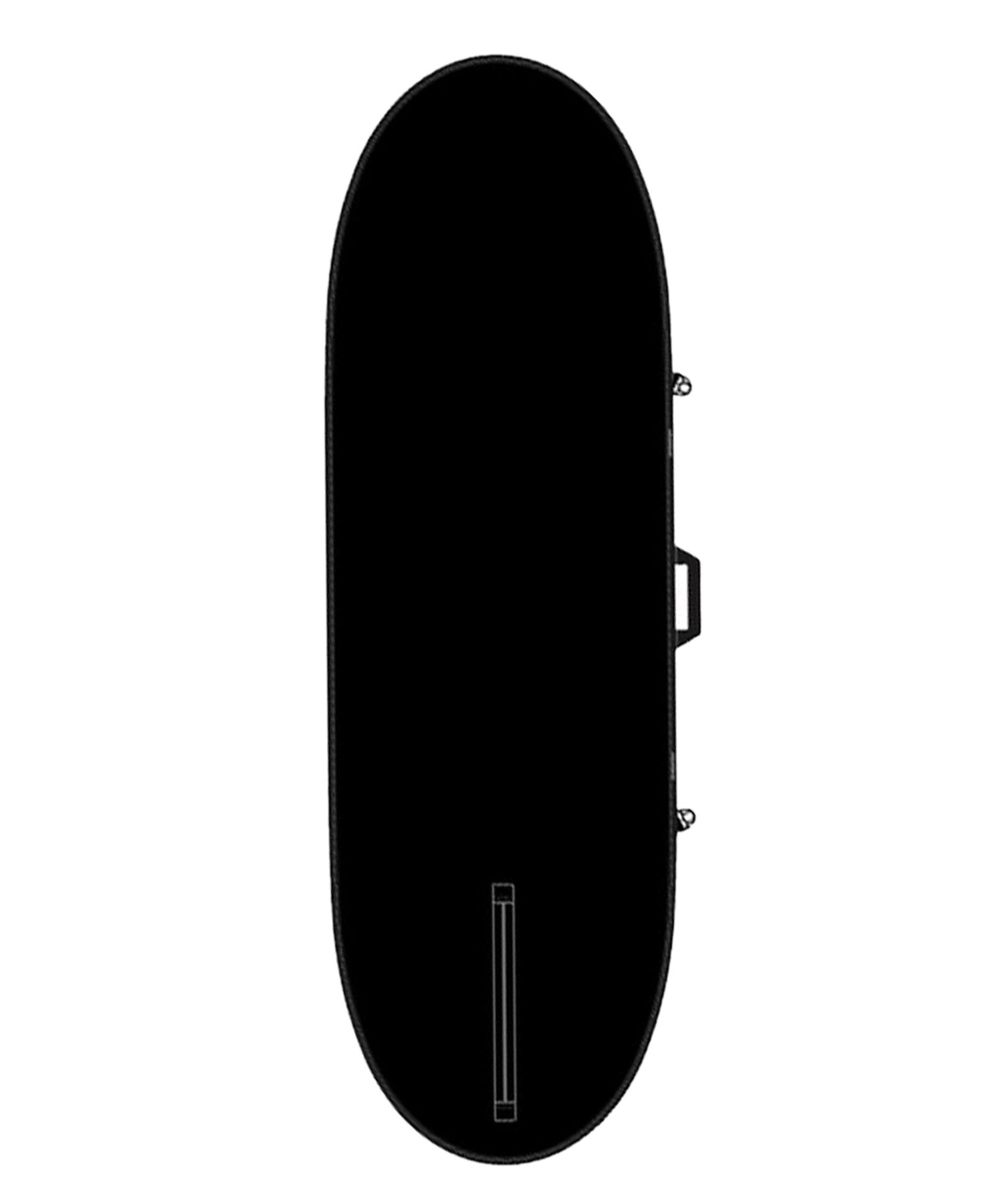 SYNDICATE シンジケートHRD JPN BOARD BAG FUN S 6’7FT ショートボード ES-01180V6631  サーフィン ハードケース  ショートボード用 ムラサキスポーツ(BLK1-6.6)