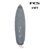 FCS エフシーエス STRETCH ALL PURPOSE ストレッチ オールパーパス カバー 5.9ft サーフィン ソフトケース ムラサキスポーツ(CAR-5.9)