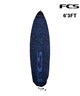 FCS エフシーエス STRETCH ALL PURPOSE ストレッチ オールパーパス カバー 6.3ftサーフィン ソフトケース ムラサキスポーツ(TBL-6.3)