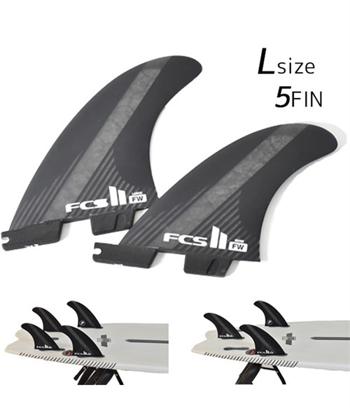 FCS2 フィン FIREWIRE PC CARBON TRI-QUAD FIN ファイヤーワイヤーモデル GG L9(WHT-M)