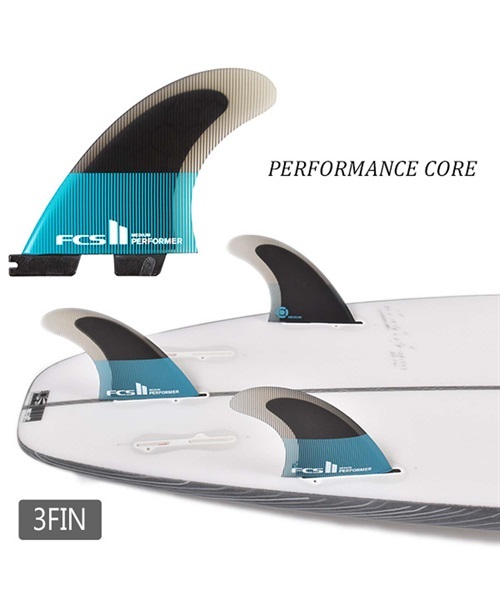 FCS2 エフシーエスツー FIN PC PERFORMER FPER-PC04 サーフィン フィン HH E19(TEBK-XS)