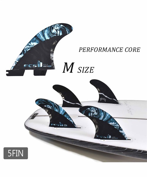 FCS2 エフシーエスツー Matt Biolos Tri-Quad Fins PC CB マット・バイオロス FMBM-CC04 フィン サーフィン II C7(BLU-M)