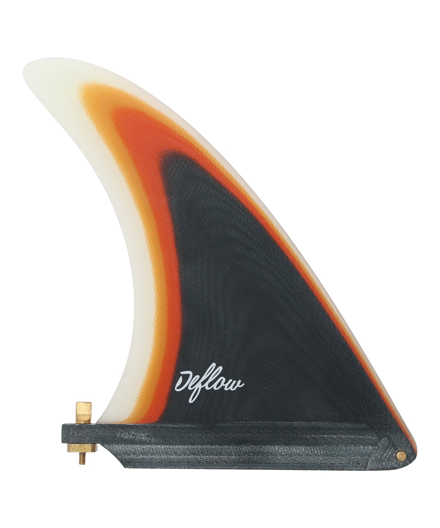DEFLOW デフロウ FIN INIGO AGOTE SINGLE AGOTE SINGLE サーフィン フィン(BK-7.5)