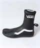 VANS バンズ SURF BOOT HI ST 3mm 二股 サーフブーツ  ウィンター サーフィン ムラサキスポーツ(BLK-26cm)