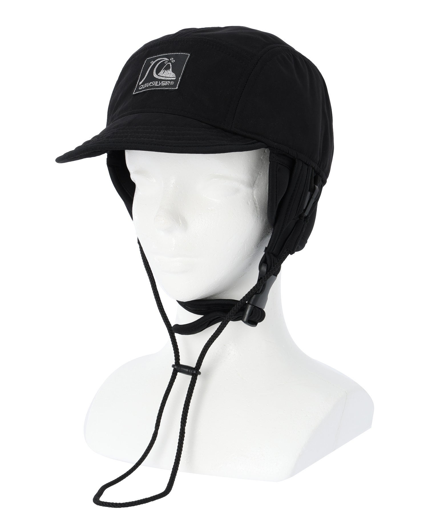 QUIKSILVER クイックシルバー COLD WATER SURFCAP QSA234704 サーフィンヘッドウェア(BLK-ONESIZE)