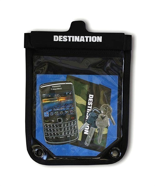 防水ケース DESTINATION ディスティネーション WATER PROOF POUCH L ウォータープルーフポーチ L GG E11(BLE-L)