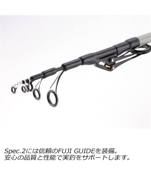 ROOSTER GEAR MARKET ルースターギアマーケット RGM SPEC.2 6.5ft 10509001 フィッシング ロッド 釣り竿 II A12(BLACKSILVER-6.5feet)