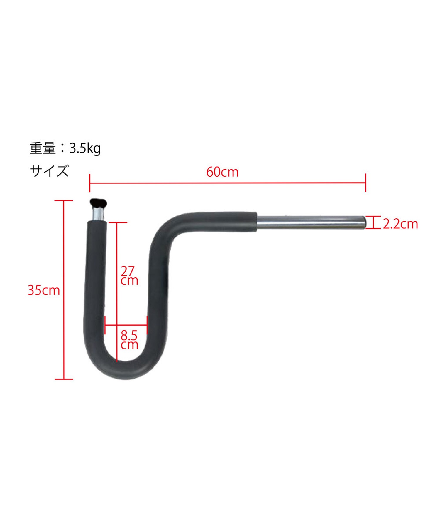 EXTRA エクストラ サーフボード 自転車キャリア 2P 自転車用 キャリア ムラサキスポーツ(ONECOLOR-ONESIZE)