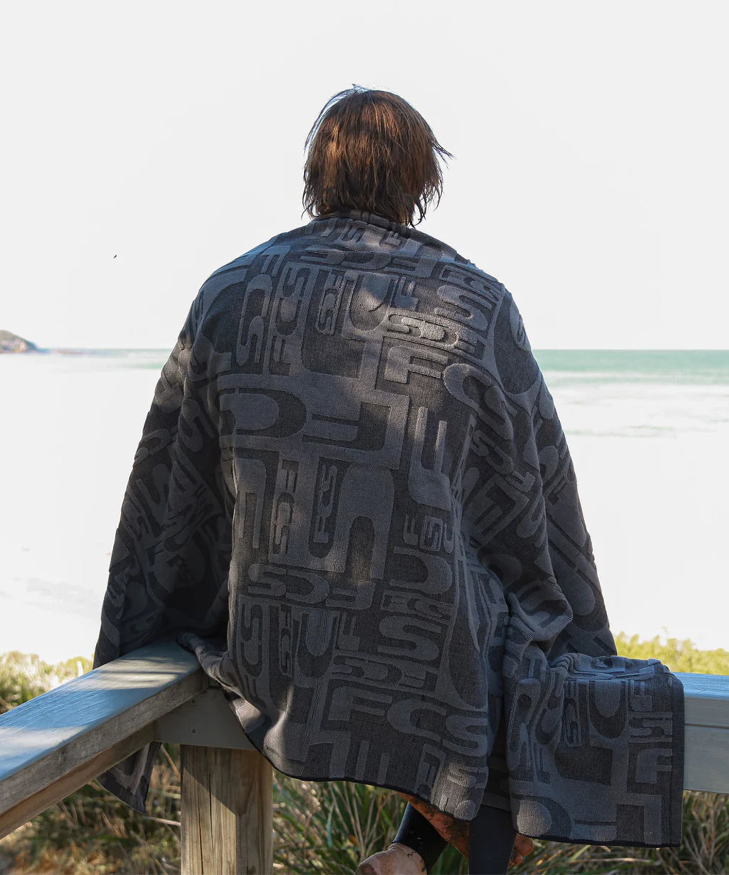 FCS エフシーエス THE MONA TOWEL ASJT-02-BCH-00 バスタオル ムラサキスポーツ(BCH-ONESIZE)