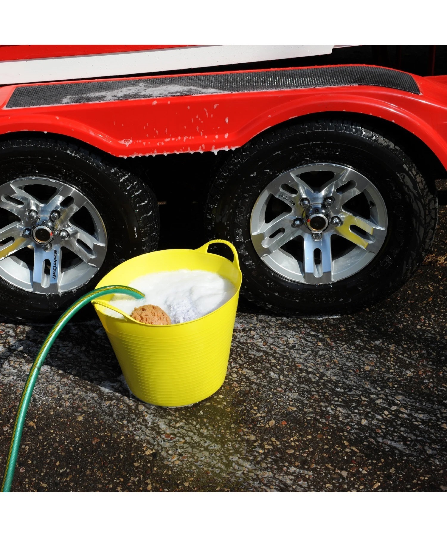 TUBTRUGS タブトラッグス FLEXIBLE BUCKET バケツ RED GORILLA サーフィン アウトドア ムラサキスポーツ(YELLOW-L)