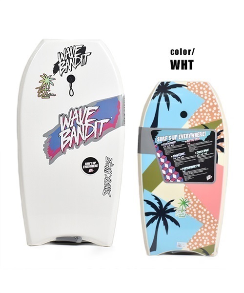 WAVE BANDIT ウェイブバンディット TINA COHEN CS73WB22002 ボディボード サーフィン JJ G12(WHT-107cm)