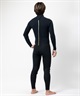 SUPER BRAND スーパーブランド バックジップ SB BZ FUL 24SS ウェットスーツ フルスーツ メンズ(BLK-M)