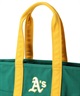 MLB/エムエルビー BIGトート オークランド・アスレチックス OA-TTB166 トートバッグ(GREEN-ONESIZE)