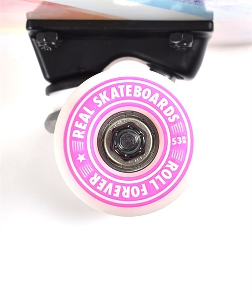 スケートボード コンプリートセット REAL リアル OVAL TIE DYES MD 