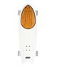 AKAW アカウ ロング スケートボード ランド スケート LONG SKATE ロンスケ BARRACUDA 9.625inch J5(BRN-ONESIZE)
