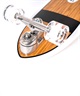 AKAW アカウ ロング スケートボード ランド スケート LONG SKATE ロンスケ BARRACUDA 9.625inch J5(BRN-ONESIZE)