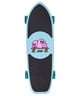 ロング スケートボード LAND SKATE AKAW アカウ CONCRETE WAVE PK BL 9.625inch KK J5(PNK-ONESIZE)