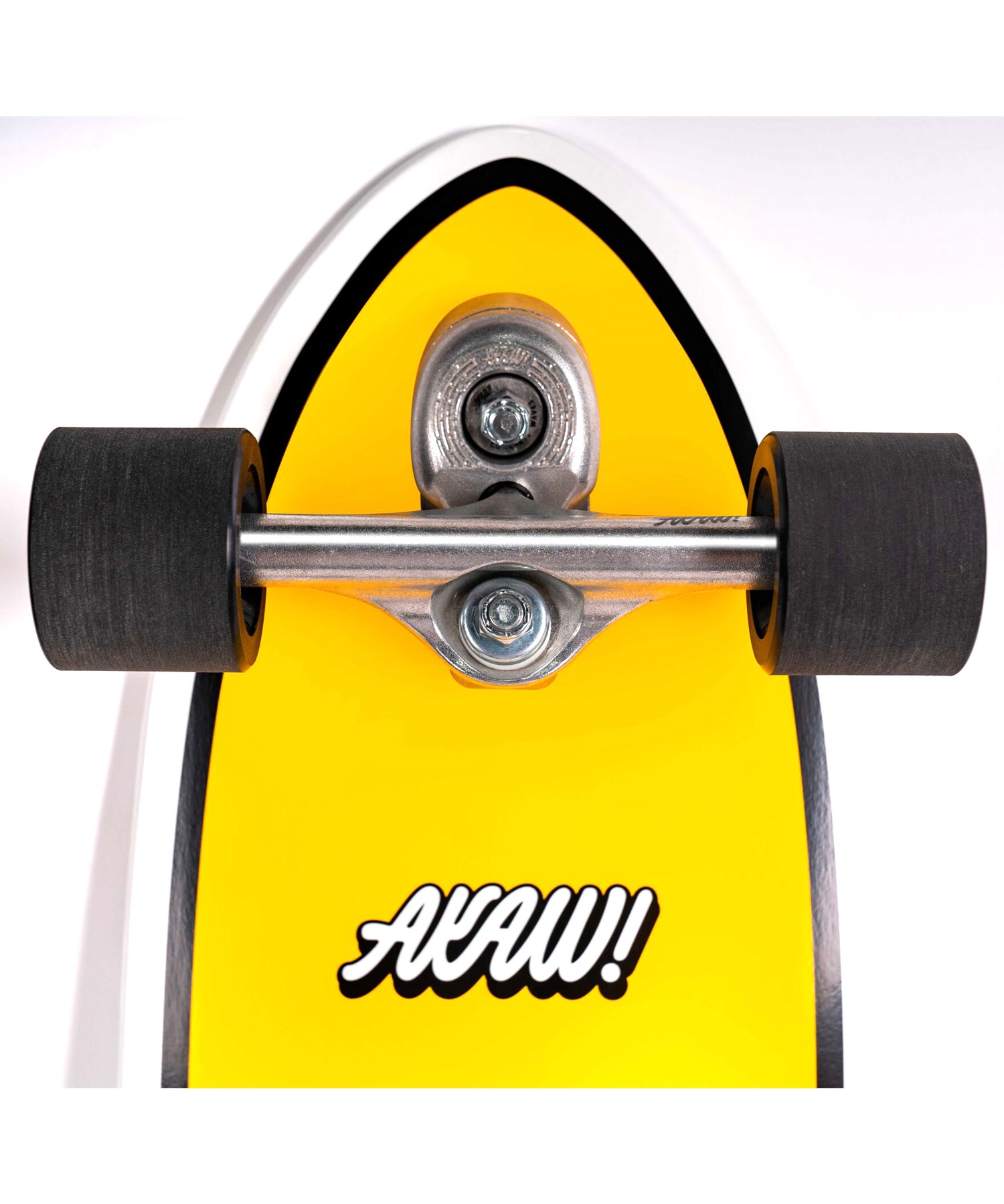 ロング スケートボード ランド スケート LAND SKATE AKAW アカウ SPRITWAVE YELLOW 9.5inch KK J5(YEL-9.50inch)