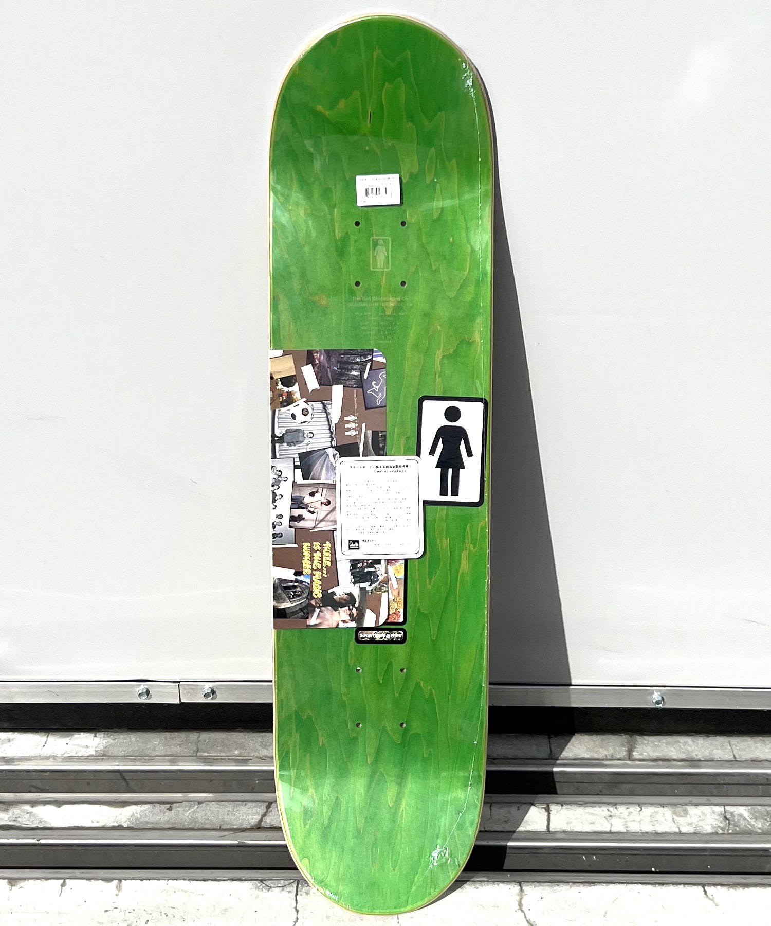 スケートボード デッキ GIRL ガール MR FLOWER GIRL COLLAGE 8.0inch ムラサキスポーツ限定モデル KK4