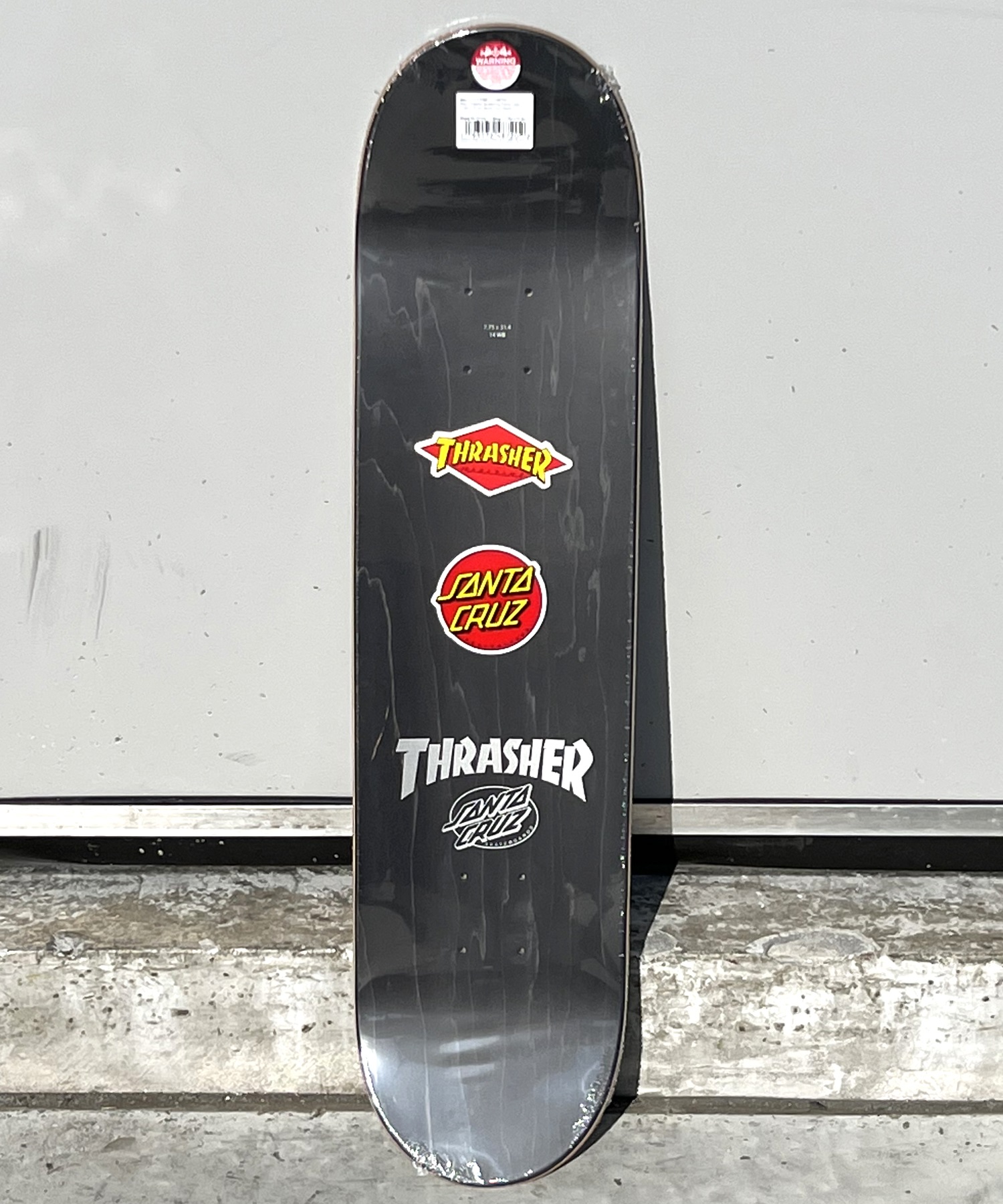 スケートボード デッキ SANTA CRUZ サンタクルーズ XTHRASHER S FLAM 31021747 7.75inch KK4 K3(ONECOLOR-7.75inch)