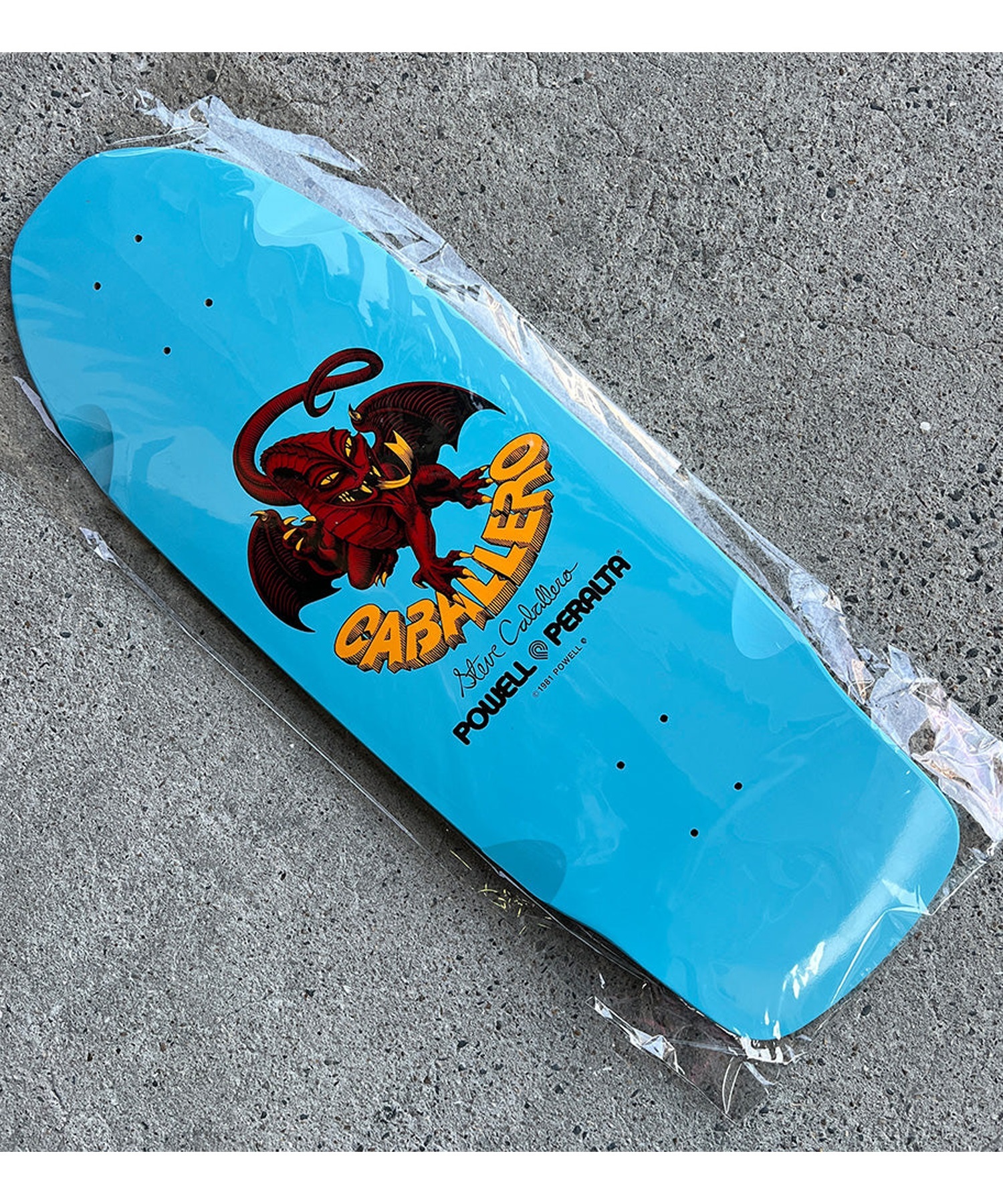 POWELL PERALTA パウエルペラルタ スケートボード デッキ オールドシェイプ LTD STEVE CABALLERO #15 限定品(BLE-ONESIZE)