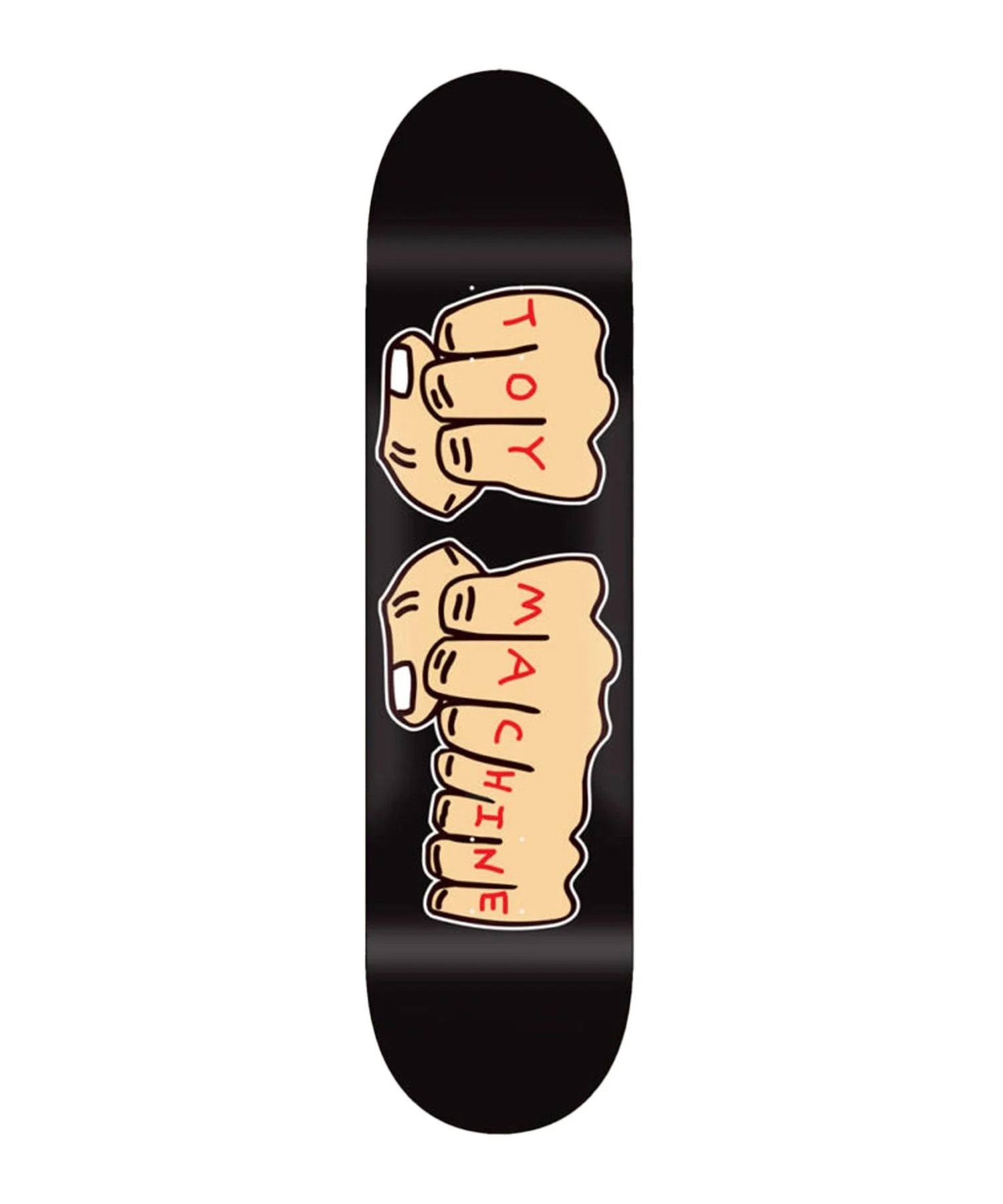 TOY MACHINE トイマシーン スケートボード デッキ 7.75inch NEW FISTS