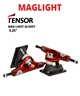 スケートボード トラック TENSOR TRUCK テンサー トラック MAG LIGHT RED/BLACK 525 KK K4(RD525-ONESIZE)